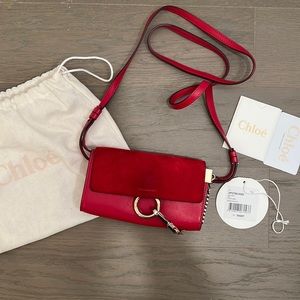 Chloe Faye Mini Wallet On Strap